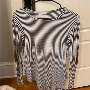 Long sleeve stripped tee